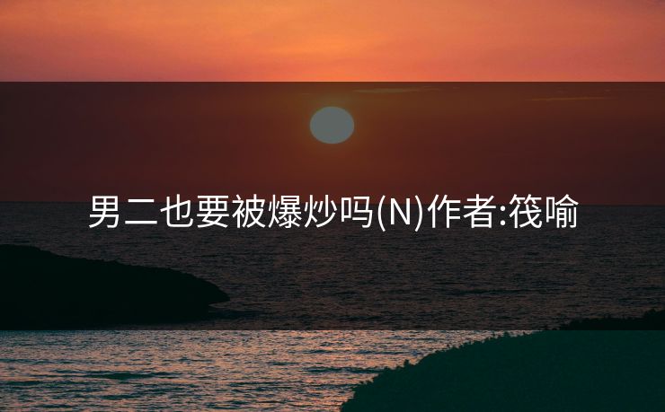 男二也要被爆炒吗(N)作者:筏喻